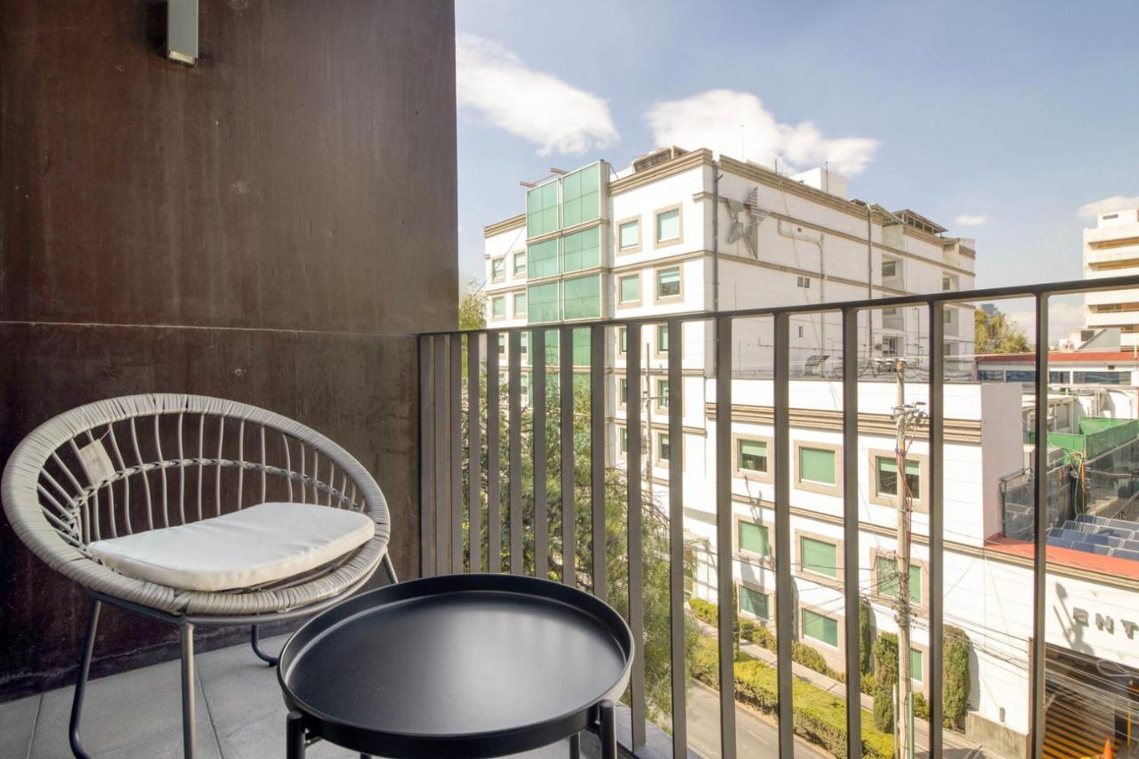 Apartament Cuadra 134, In Roma Norte By Blueground Meksyk Zewnętrze zdjęcie