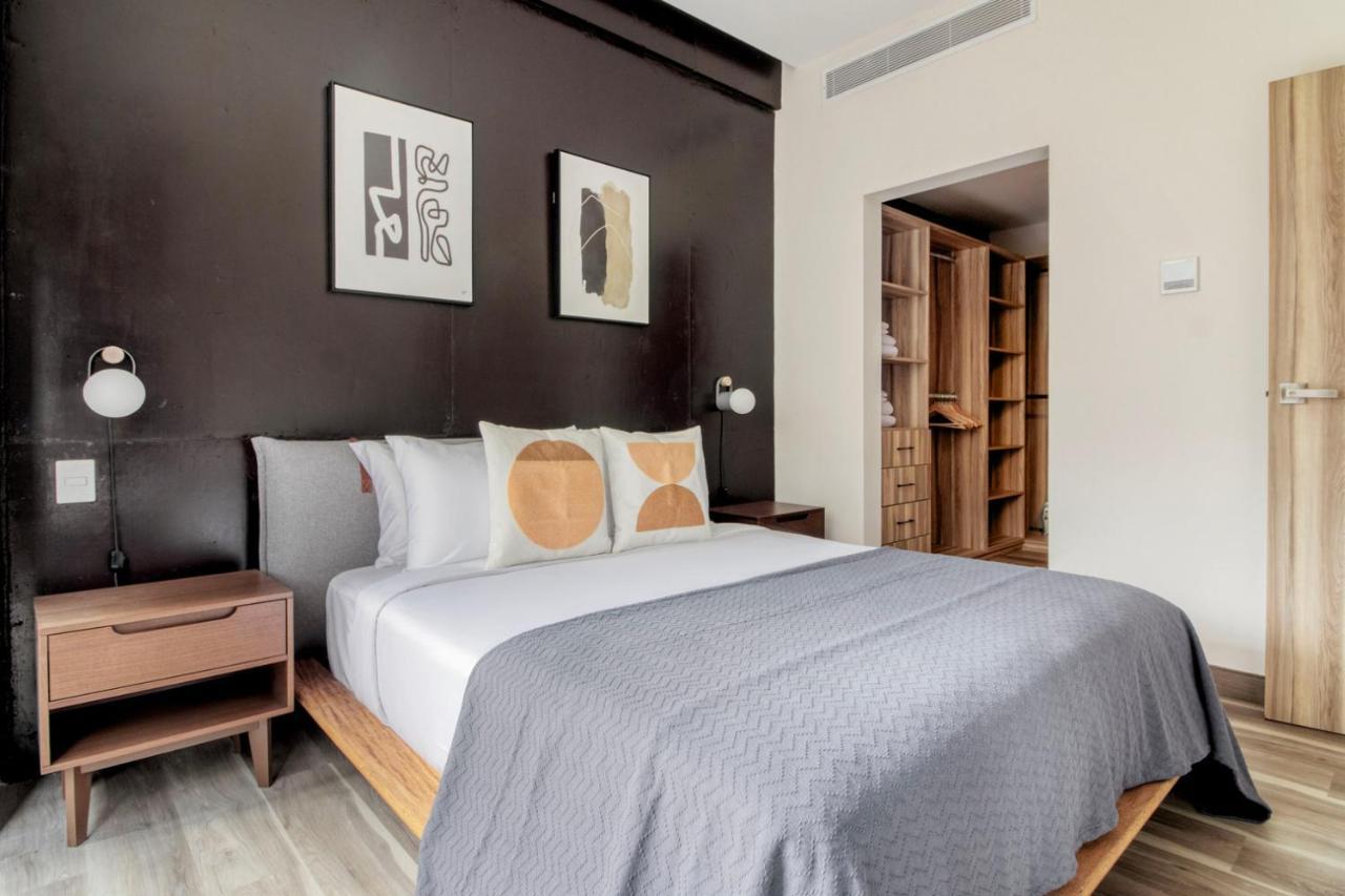 Apartament Cuadra 134, In Roma Norte By Blueground Meksyk Zewnętrze zdjęcie