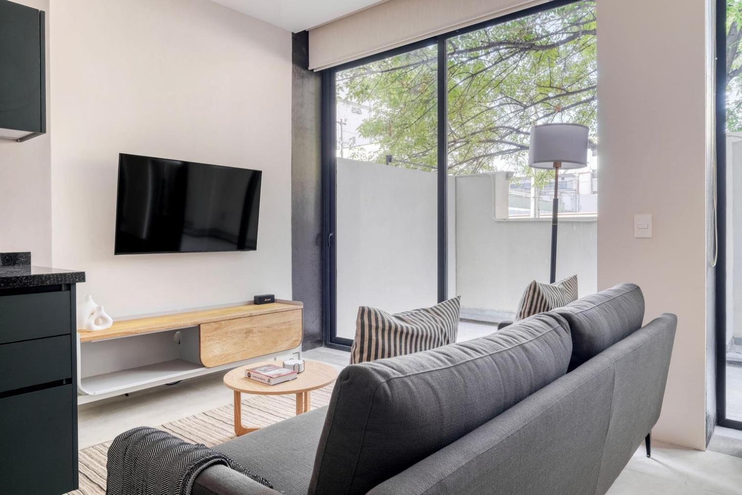 Apartament Cuadra 134, In Roma Norte By Blueground Meksyk Zewnętrze zdjęcie