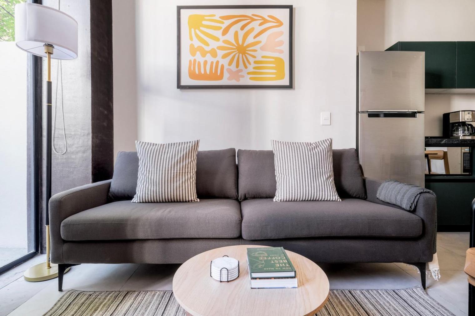 Apartament Cuadra 134, In Roma Norte By Blueground Meksyk Zewnętrze zdjęcie